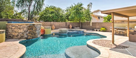 Retreat to your own Phoenix private oasis at this vacation rental.