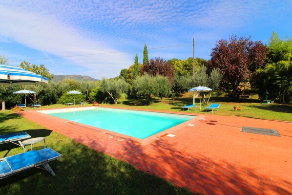 Cloud, Plant, Sky, Water, Building, Swimming Pool, Tree, Shade, Grass, Landscape