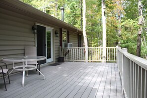 Large back deck