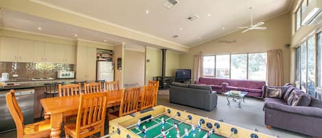 Parkview West 109Add excitement with our football table game, perfect for gatherings and family fun.