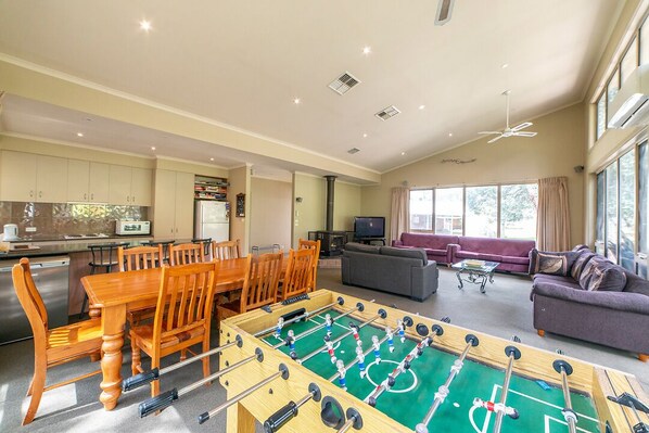 Parkview West 109Add excitement with our football table game, perfect for gatherings and family fun.