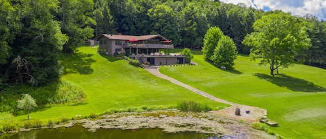 View from the lake