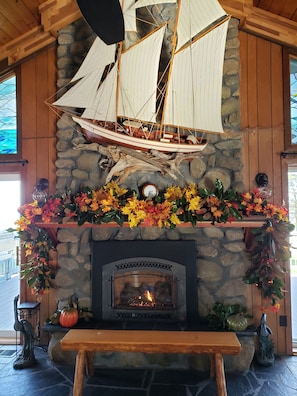 Fall is our favorite time. My wife loves to decorate. Just ask for the service