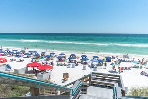 Take an Effortless Tarm Ride to the Seacrest Beach Private Beach Access