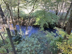 Creek view from upper deck