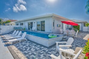 Pool and Patio view 1