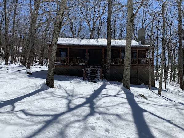 Snowy day at the house!