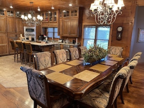 Kitchen and dining room table 