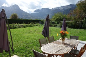 Terrasse SUD avec piste cyclable 