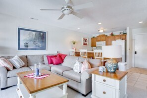 Kitchen and Living area