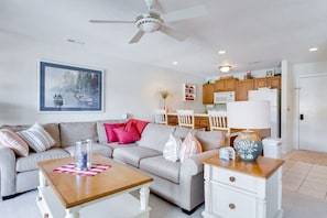 Kitchen and Living area