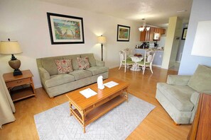 Living Room with sleeper sofa