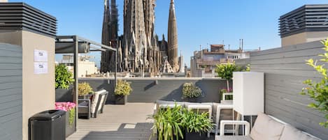 Terrasse sur le toit