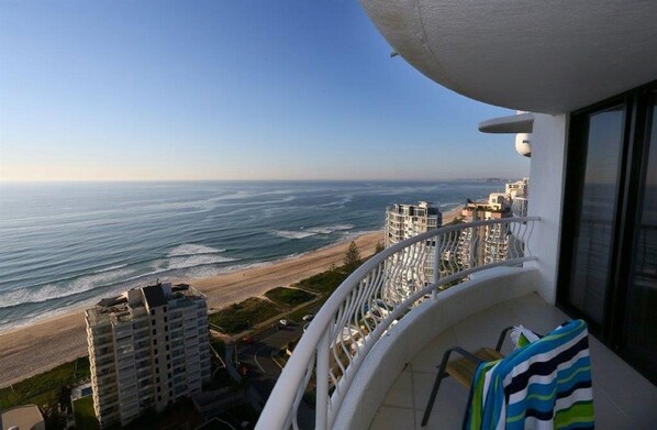 Vista para a praia ou o mar