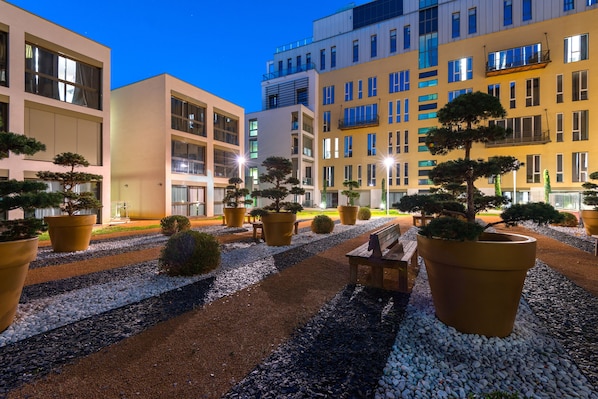Front of property – evening/night