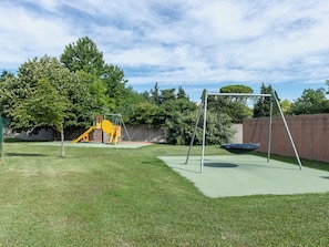 Lekområde för barn utomhus