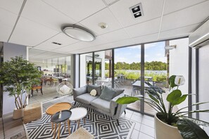 Lobby sitting area