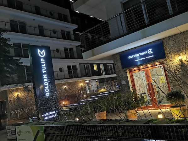 Fachada da propriedade