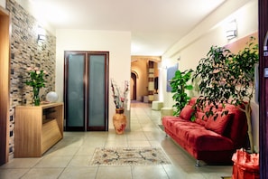 Interior entrance