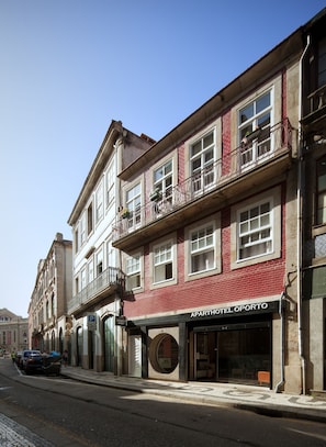 Fassade der Unterkunft