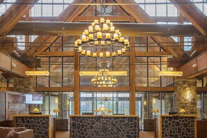 Sala de estar en el lobby