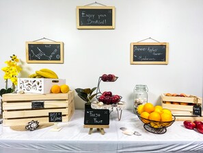 Breakfast area