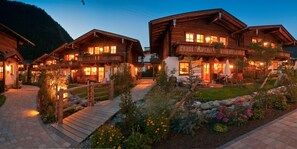 Front of property – evening/night