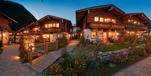 Front of property – evening/night