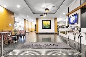 Lobby sitting area