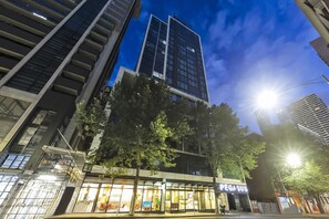 Front of property - evening/night