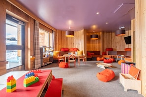 Sala de estar en el lobby