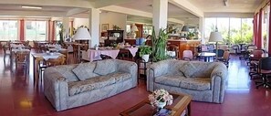 Sittområde i lobbyn