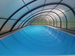 Water, Azure, Shade, Symmetry, Tints And Shades, Electric Blue, Pattern, Glass, Daylighting