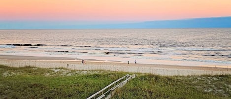 Take time to watch the sunset in beautiful Carolina Beach.