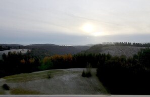 Vue depuis l’hébergement