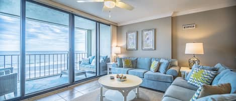 Oceanfront Living Room