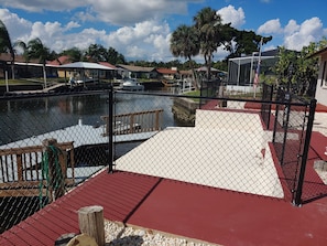 Back of house on canal