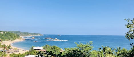 Vue sur la plage/l’océan