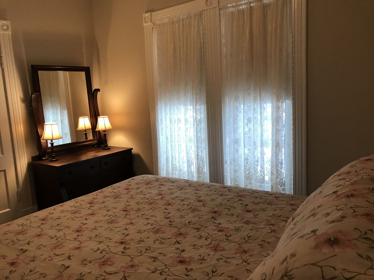 Spacious updated private home, quiet neighborhood, walk to downtown.