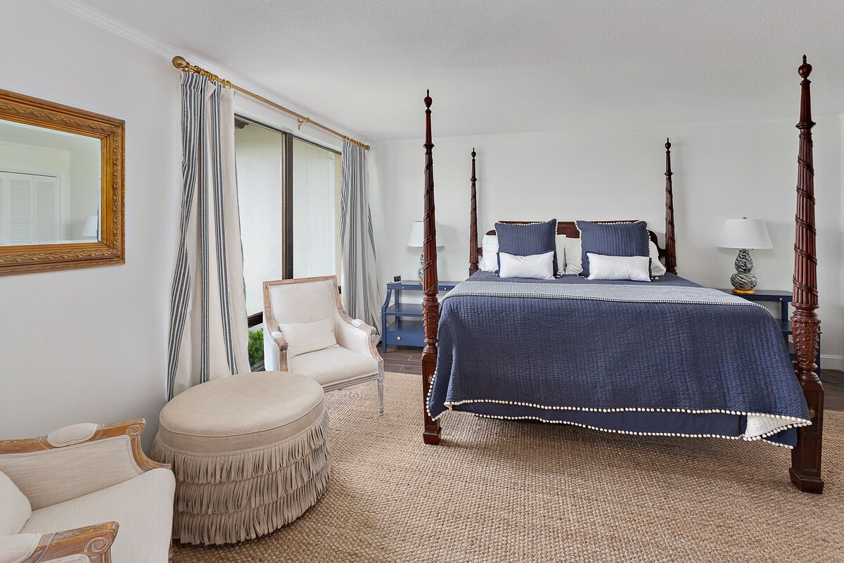 Riverfront, Luxurious, Recently Renovated Home—2 Blks to Beach Club & Cloister