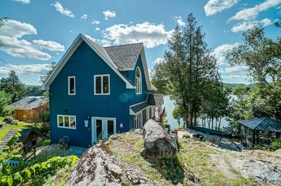 Blue Paradise Lakeview Cottage Val-des-Monts, Qc
