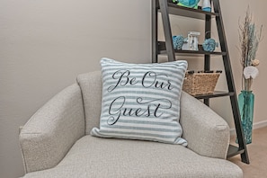 As it says -- BE OUR GUEST -- and enjoy a wonderful, relaxing vacation