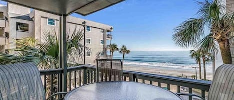 Large Private Balcony Oceanfront