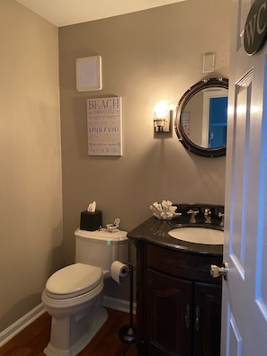 1st floor powder room