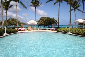 The Ritz Carlton Club pool