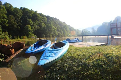 Camp Bigfun: Creekside Cabin