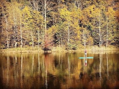 Camp Bigfun: Creekside Cabin