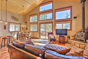 Living Room | Wood-Burning Stove