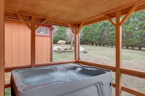 Bain à remous extérieur