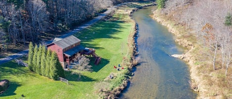 Great place for fishing, river tubing, kayaking, or canoeing!